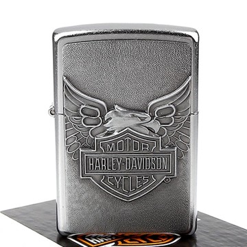【ZIPPO】美系~哈雷~Harley-Davidson-Iron Eagle老鷹立體貼飾