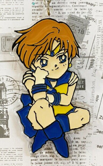 【震撼精品百貨】美少女戰士 Sailormoon 美少女戰士鑰匙圈/吊飾-藍立體#11940 震撼日式精品百貨