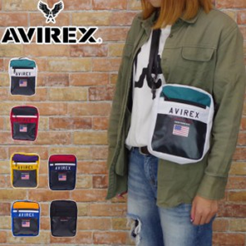 Avirex ショルダーバッグ アビレックス メンズ 大きめ 大容量 ブランド 斜め掛けバッグ 斜めがけバッグ 人気 シンプル 大人 Avx602 63 Off