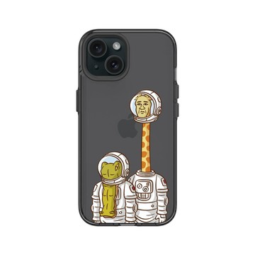 iPhone 15 Clear 酷墨灰 - Keigo - Astronaut
