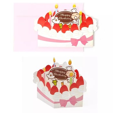 知音JEAN 三麗鷗Sanrio 大寶祝福卡-生日蛋糕