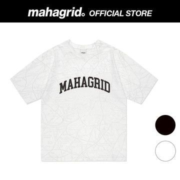 [MAHAGRID] 地圖全身印花 T 恤MAP ALL OVER PRINT TEE