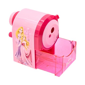 收納王妃 迪士尼公主系列 大小通吃可調式削筆機 WP0391 13 x 12 x 8cm  奧蘿拉與樂佩 粉色  1個