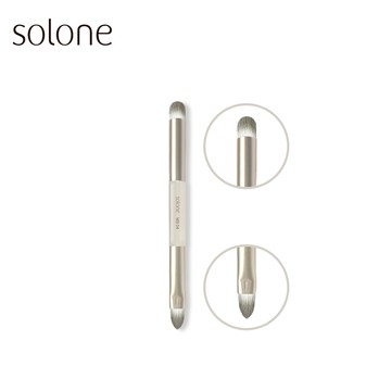 【任2件8折】Solone 多功袖珍重點上色雙頭刷／MB04