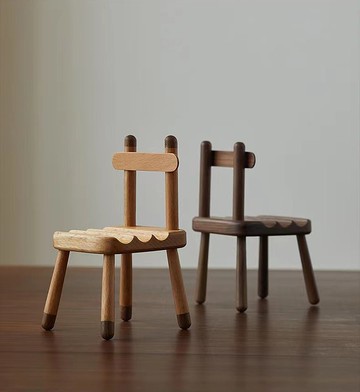 胡桃木手機架  裝飾禮物