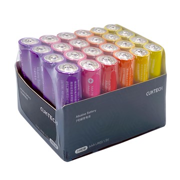 Cuktech 鹼性電池 4號AAA B09  1組  24顆