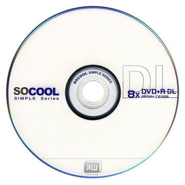 【文具通】SOCOOL DVD+R 8X 8.5GB 50片入 DVD+R DL 燒錄片 空白光碟片 B4010483【APP滿額下單4%點數(單一帳號最高1000點)】7/31止