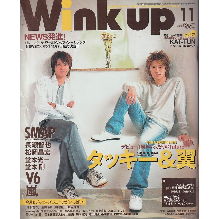 Wink up ウインクアップ　2003年11月号　雑誌