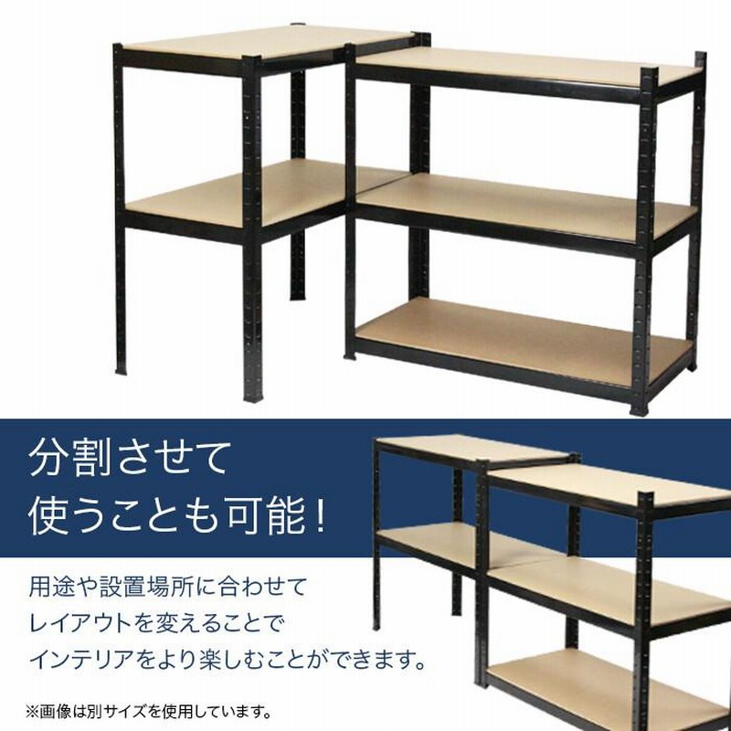 スチールラック 幅90 5段ラック メタルラック ラック 棚 スチール 5段 スチール棚 業務用 180×90×40cm 5段 収納 物置 簡単組立  | LINEブランドカタログ