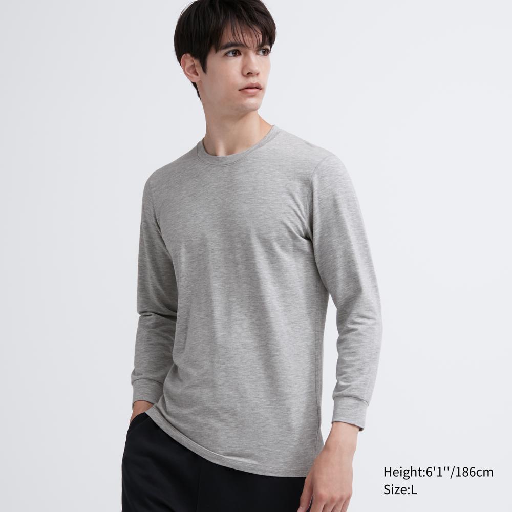 HEATTECH棉質EXTRA WARM極暖圓領T恤(9分袖)