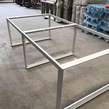 優樂悅~可定制鐵藝桌腿支架書餐茶桌腳架辦公會議桌架電腦桌底座支撐腳架