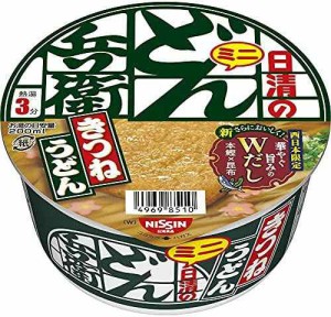 日清食品 どん兵衛 きつねうどんミニ [西] 42g×12個