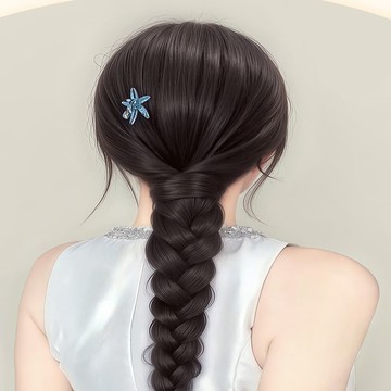 【梨花HaNA】手殘黨的救星 自然擬真編織麻花辮 增加髮量 接髮 三股編假髮髮束