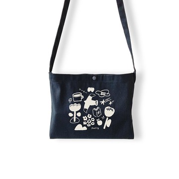 美好生活 - 隨行帆布袋 - 黑