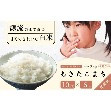 ふるさと納税 白米 10kg 令和5年産 あきたこまち 岡山 あわくら米米倶楽部 K-bg-CCZA 岡山県西粟倉村