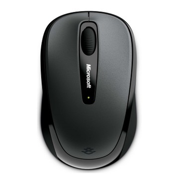 Microsoft微軟 無線行動滑鼠3500(灰黑)