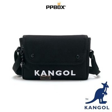 KANGOL 65558727 刺繡LOGO 系列 小方包 附背帶 包包