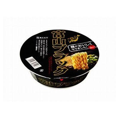 24個セット 寿がきや 全国麺めぐり富山ブラックラーメン カップ 108g x24 代引不可