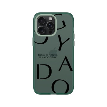 iPhone 15 Pro Max Clear 憂墨綠 - 好日曆 GOODAY (星期安有限公司) - 大好日子(黑字款)