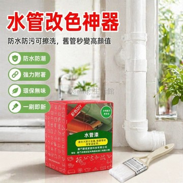 台灣出貨✨ PVC塑料水管漆 衛生間排水管油漆 防水耐熱改色漆 塑膠水管翻新涂料 200克裝