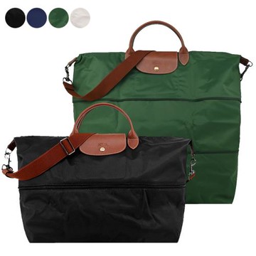 LONGCHAMP LE PLIAGE系列再生尼龍延展兩用旅行袋(多色選)