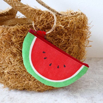 西瓜造型小包 附圓形登山扣