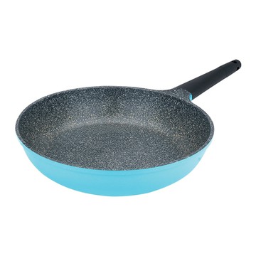 MiyAco 米雅可 歐式晶鑽輕量不沾平底鍋 耐磨耐用 高耐熱 儲溫性佳 通過SGS安全認證  26cm  1個