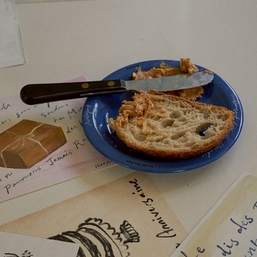 韓國 HÔTEL827 復古新樂園 陶瓷圓盤（15cm）藍色海洋