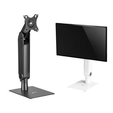 Raymii LS64-F1 32吋 桌上型 彈簧式螢幕懸掛支架底座 歐美辦公設計
