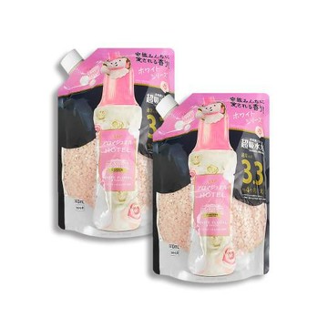 (2袋超值組)日本P&G-Lenor芳香寶石系列超吸水力顆粒香香豆補充包1410ml/袋-白花皂香(藕粉)(長效約12週,毛巾消臭柔軟,洗衣香氛珠)