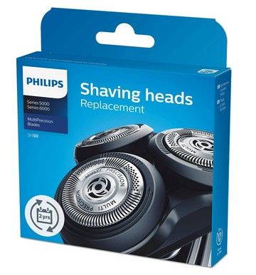 -=飛利浦 Philips=- 原廠荷蘭製 SH50 (適用舊款5系列) 替換刀頭組 (三刀頭)