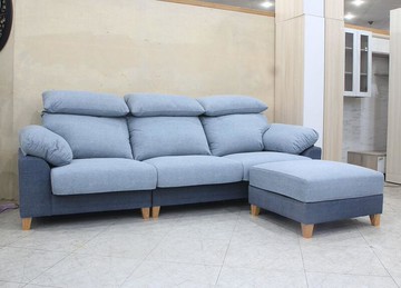 【歐風別館】奧斯陸精品L型功能貓抓布沙發【二】【北歐風沙發】【基隆至台中免運費】