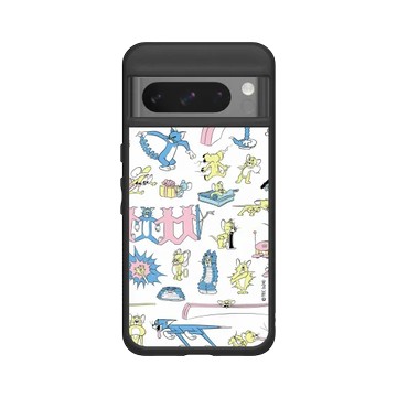 Pixel 8 Pro SolidSuit 黑 - Tom and Jerry 湯姆貓與傑利鼠  - 變形大集合