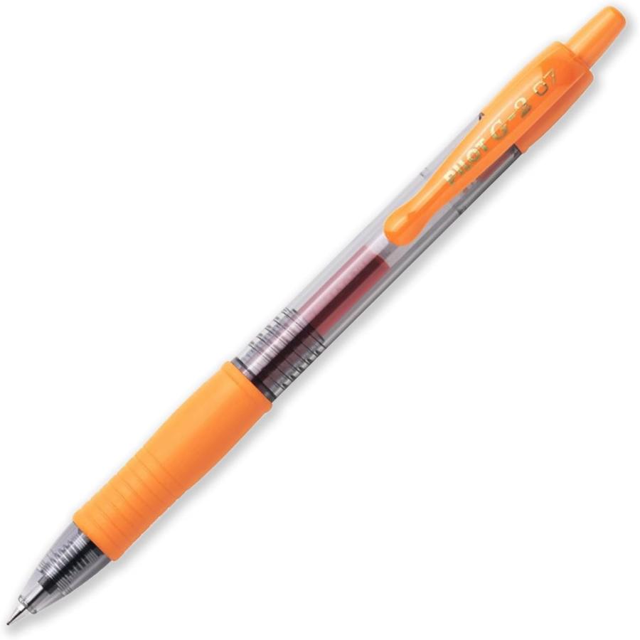 Pilot G-2 格納式ゲルインクローラーボールペン 0.7mm ペン先 ウォレット6本セット サンセットトーン　並行輸入品