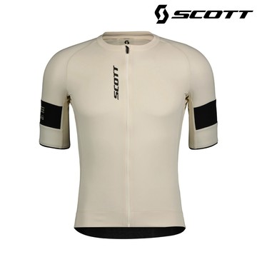 SCOTT Endurance Pro 男性短袖車衣 421386 /白-黑 (S-XL)
