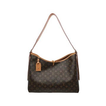 LOUIS VUITTON M46197 CARRYALL 經典老花斜背包肩背包 MM