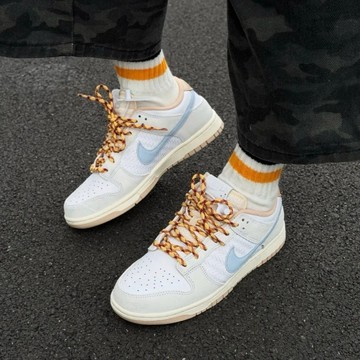 【逢甲 FUZZY】Nike Dunk Low Retro SE 編織 白藍 IW2016-141