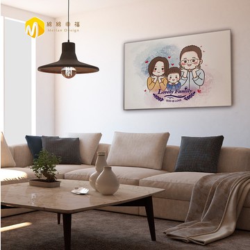 【加購】油畫框禮盒組 │似顏繪 婚禮人物 送禮 佈置