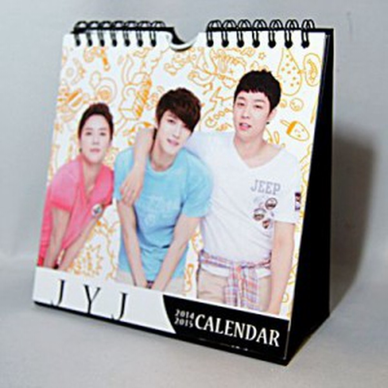 Jyj 14年 15年2年分卓上カレンダー 韓国製 通販 Lineポイント最大1 0 Get Lineショッピング
