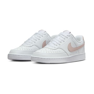 Nike 休閒鞋 Court Vision NN 女款 運動鞋 復古鞋 板鞋 女鞋 皮革 白 粉 DH3158-109