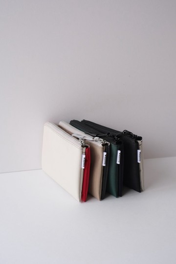 【2TONE mini wallet】三層收納 輕量高機能尼龍