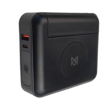 YOGMEDI 台灣製 自帶可拆線行動電源 15W無線充行動電源