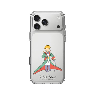 iPhone 17 Pro Max Clear Case（相機按鈕） 透明 - Le Petit Prince 小王子 - 正氣凌然小王子
