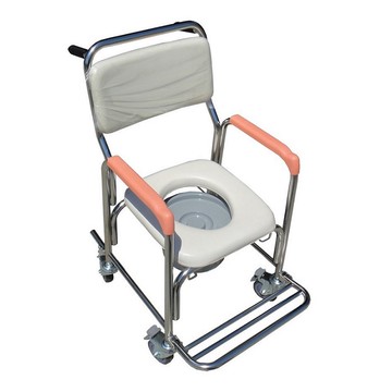 【海夫健康生活館】富士康 不銹鋼便椅 便盆椅 沐浴椅(FZK-3802)