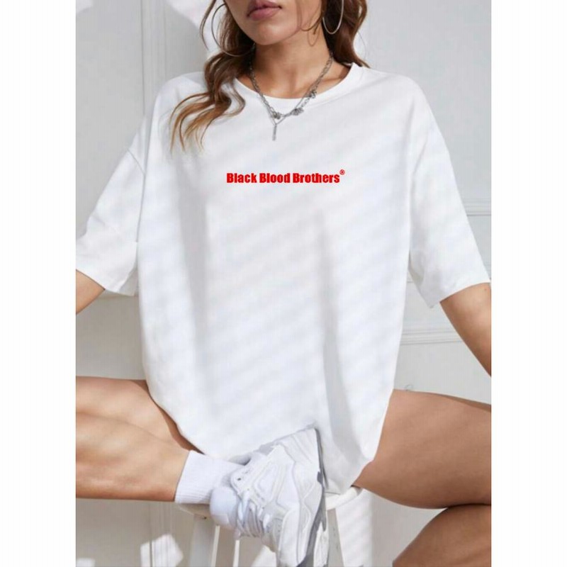 Tシャツ tシャツ レディース 白 半袖 ストリート系 B系 ヒップ