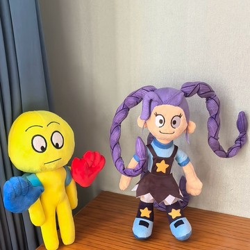波比大玩家毛絨玩具 波比遊戲playtime5 player toy波比黃人 辮子莉莉 收藏 公仔 遊戲周邊 送禮首選