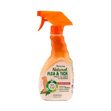 TROPICLEAN 蚤蜱逃驅噴劑 - 天然配方 適用於狗狗及寢具  473ml  1瓶