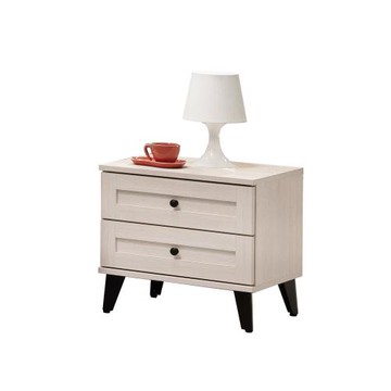 【唯熙傢俱】艾莎北歐風床頭櫃