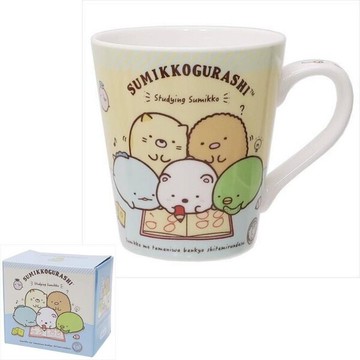 【震撼精品百貨】角落生物 Sumikko Gurashi SAN-X 角落生物 陶瓷馬克杯(250ML)-畫畫*08140 震撼日式精品百貨