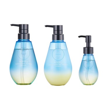 【hiritu】平衡修護柔順胺基酸系列三入組合｜洗髮精410mL＋潤髮乳410mL＋髮油98ml
